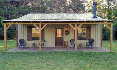 metal building camp house|metal cabin homes.